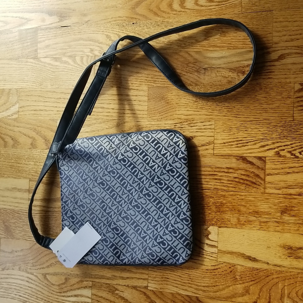 NWT Nautica Crossbody Nautical Logo Versatile Travel Functional Lightweight - Picture 8 of 9